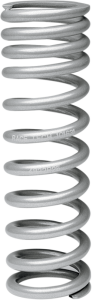 Progressively Wound Shock Spring Silver, Shot Peened 