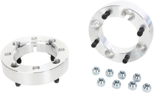Wide Tracs Atv Wheel Spacer Silver
