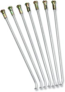 Coated Steel Individual Spokes Chrome-plated, Coated, Silver