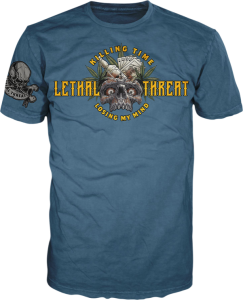 Killing Time T-shirt Blue