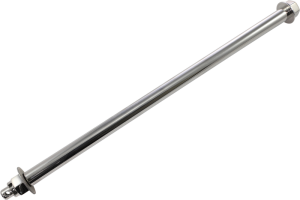 Rear Axle Kit Stainless Steel 16(r) X 3/4(r) Silver