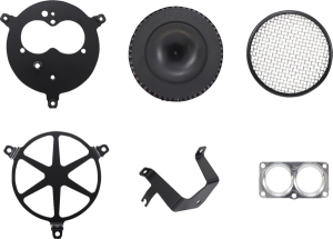 Air Cleaner Kit Black, 2, nordicamoto.ro