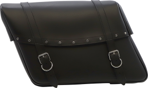 Highwayman Rivet Slant-style Saddlebags Black Jumbo, 4, nordicamoto.ro