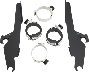Fats/slim Windshield Trigger-lock Complete Mount Kit Black
