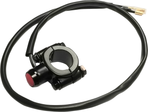 Momentary Switch For 7/8” Handlebar Black