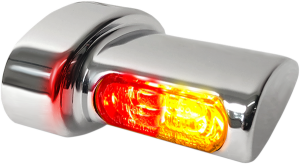 Winglets Micro Fender Flasher 3in1 Chrome