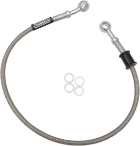 Front And Rear Brake Lines Silver, 1, nordicamoto.ro