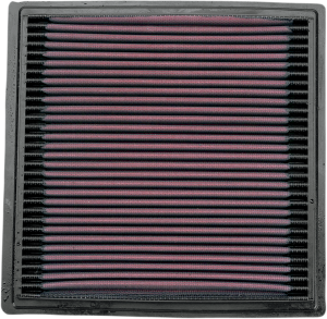 High-flow Air Filter Black, Red, 1, nordicamoto.ro