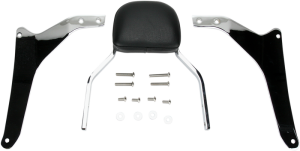Square Sissy Bar Kit Chrome, 1, nordicamoto.ro