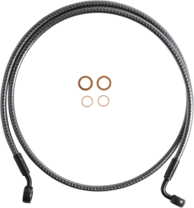 Karbonfibr Ez-align Brake Line Silver, Carbon Fiber, Karbonfibr