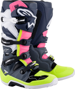 Tech 7 Boots Yellow, Pink, Black 49,5, 1, nordicamoto.ro