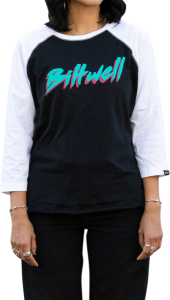 Tricou Dama Bitweel 1985 Raglan Black XL, 4, nordicamoto.ro