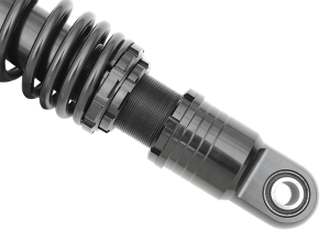 Premium Ride-height Adjustable Shocks Black, Anodized, 2, nordicamoto.ro