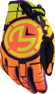Youth Sx1 Gloves Orange, Black 