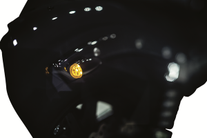 Led Mini Bullet Lights Black, Gloss, 3, nordicamoto.ro