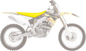 Pyramid Seat Cover Yellow, 1, nordicamoto.ro