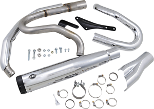 Superstreet 2:1 Exhaust System Chrome, 1, nordicamoto.ro