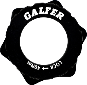 Universal Center Lock Bicycle Brake Rotor Adapter Black, 1, nordicamoto.ro