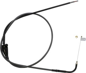 Karbonfibr Braided Throttle/idle Cable Black