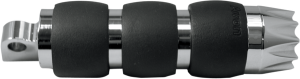 Male-mount Footpegs Black, Silver