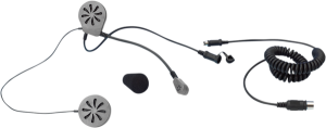 Helmet Headset 5 Pin Din Black, 1, nordicamoto.ro