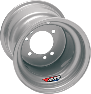 Steel Replacement Wheel Silver 8 x 8.5, 1, nordicamoto.ro