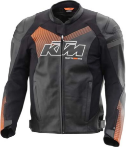 Geaca Piele KTM Tension V2 Orange/Black
