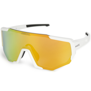 Ochelari, AMOQ Blast Sunglasses Polarized White/Gold Mirror, nordicamoto.ro