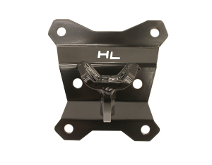 Tow Hook Black, Powder-coated