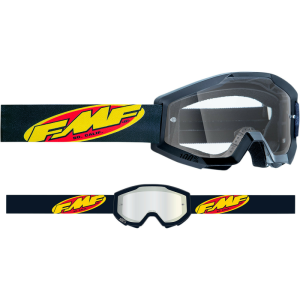 Ochelari Copii FMF PowerBomb Core Black Silver Mirror