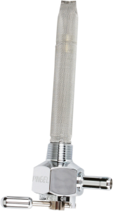 Power-flo Fuel Valve Chrome, 1, nordicamoto.ro