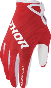 Youth Ridemode Static Gloves Red 