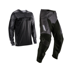 Combo echipamente tricou si pantaloni Leatt 3.5 Negru/Gri
