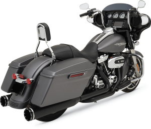 2-into-2 Dominator Exhaust System Black, 1, nordicamoto.ro