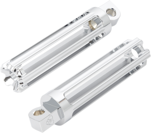 10-gauge Male-mount Footpegs Chrome