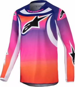 Tricou Copii Alpinestars Racer Wurx White