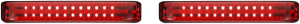 Probeam® Bagz Led Saddle Bag Lights Chrome