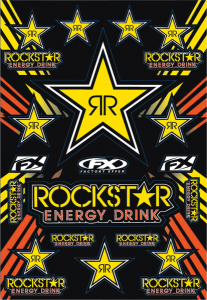 Rockstar Decal Sheet, 2, nordicamoto.ro