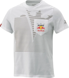 Tricou KTM Kini Lines White, nordicamoto.ro