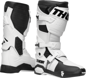 Cizme Thor Radial MX Fluo White