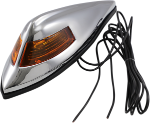 Nostalgia-style Front Fender Light Chrome