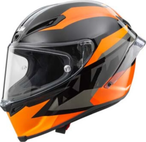 Casca KTM CORSA R Gray/Orange/Black