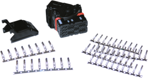 48-way Socket Connector Black