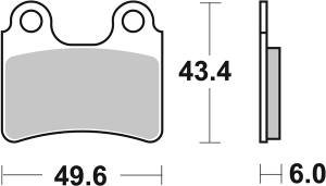 Rsi Offroad Racing Sintered Brake Pads