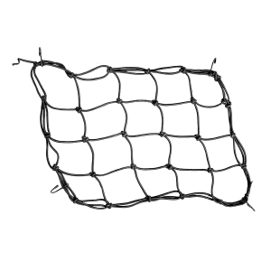 Plasă de bagaje moto Biketec 4 mm, 25 x 25 cm, cu 4 cârlige, 2, nordicamoto.ro