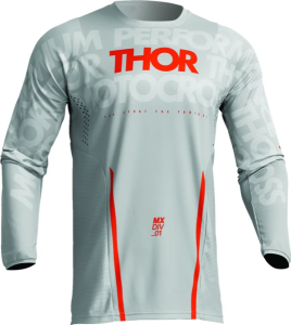 Tricou Thor Pulse Mono Gray/Orange