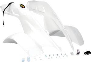 Atv Fender Frnt Pr White