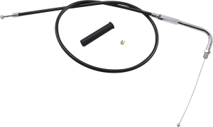 Black Vinyl Throttle/idle Cable Black, 1, nordicamoto.ro
