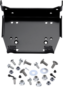 Winch Mount Kit Black, 1, nordicamoto.ro
