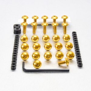 Fairing Bolt Kit For Bmw Gold
